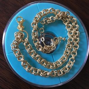 Gold Origami Owl Necklace